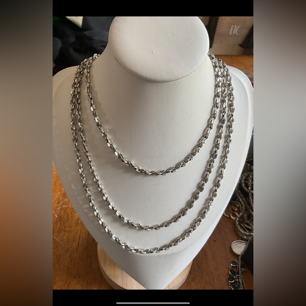 Vintage d'Orlan Silver Tone Chain